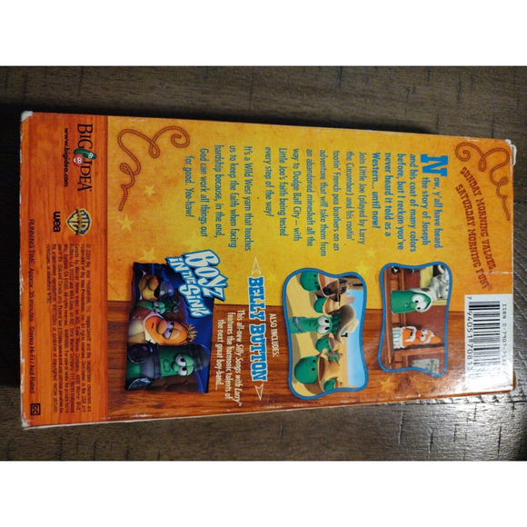 VeggieTales - The Ballad of Little Joe (VHS, 2003) - Picture 3 of 7